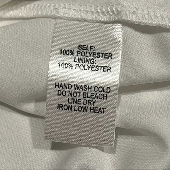 NWT Lulus White Freestyle Shift Dress - Small - Picture 9 of 9